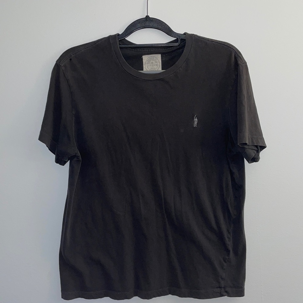 Dark Charcoal Gray J Crew Short Sleeve Shirt